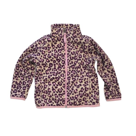 Purple and Pink Animal Print Jacket 2 Toddler - Picture 1 of 4